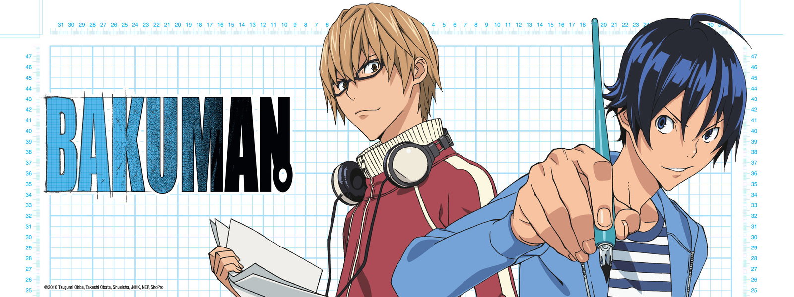 bakuman poster | Anime